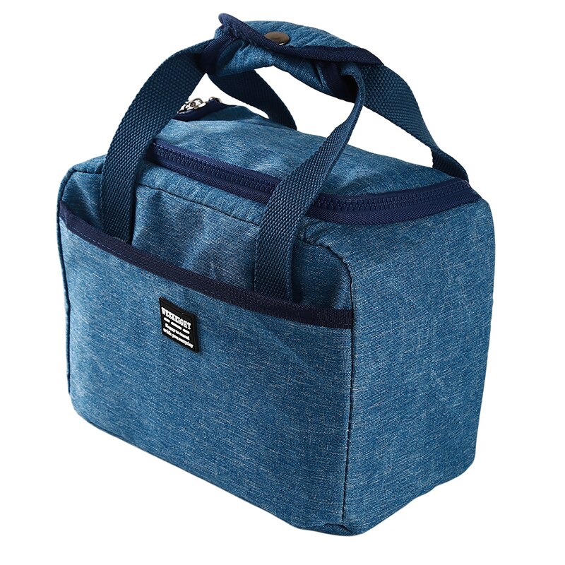 Sac isotherme Portable pour le déjeuner, pour les fruits et les aliments, pour la glace, imperméable, grande sacoche thermique pour pique-nique, pour femmes