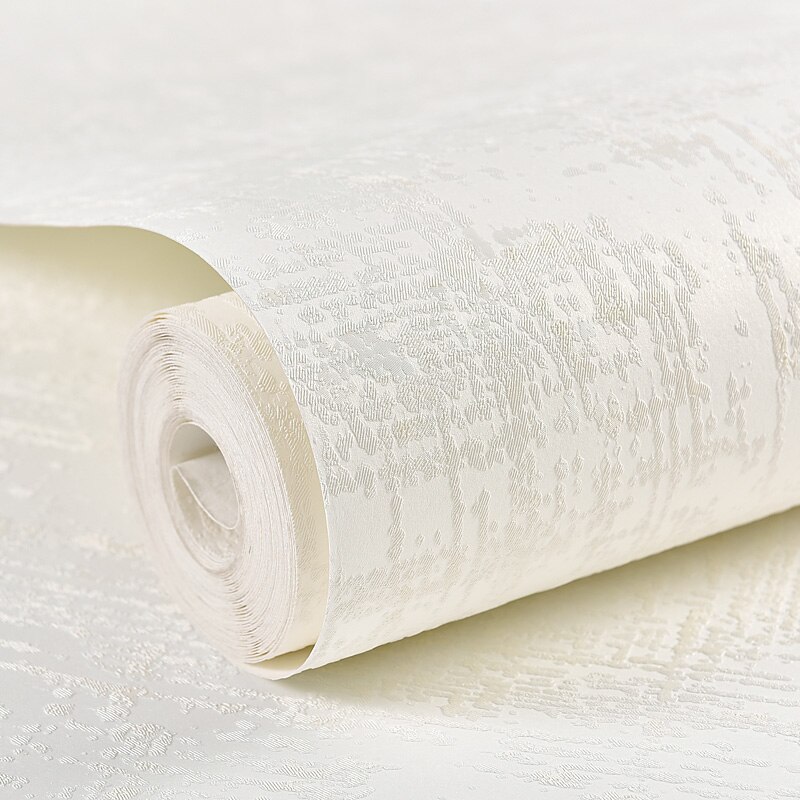 Papel tapiz de Color sólido con textura en relieve profundo, blanco, azul, Beige, rosa, para dormitorio, sala de estar, papel de pared Simple moderno, decoración del hogar: JA714-1