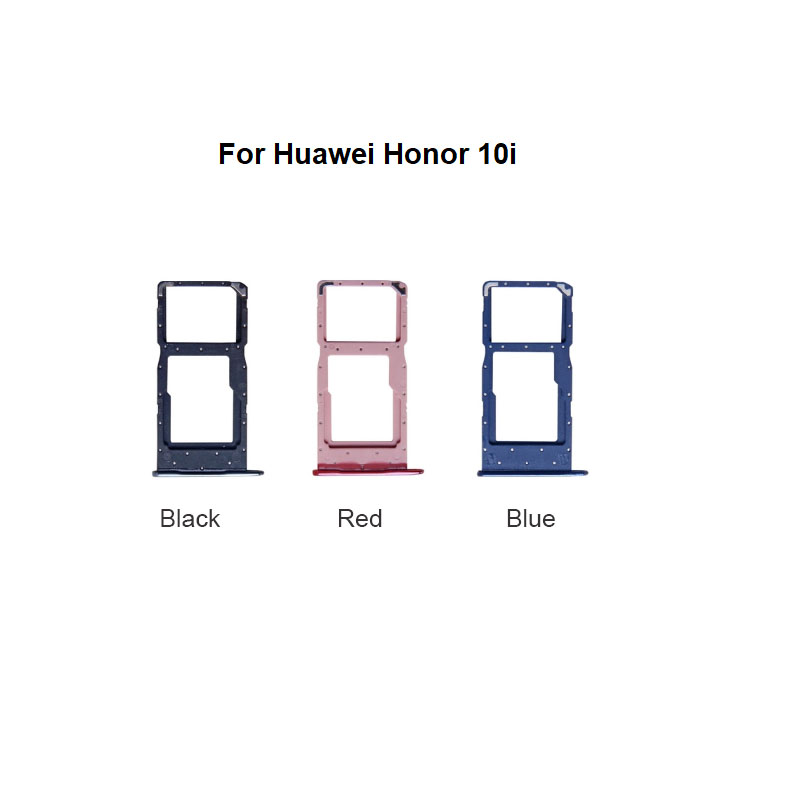 Für Huawei Honor 10i 20i Sim Karte Tablett Halfter Slot Buchse Adapter Verbinder Reparatur Teile Ersatz