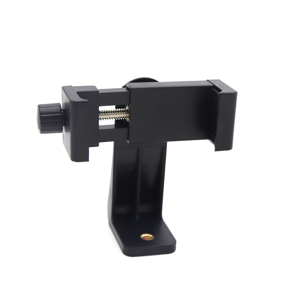 Travel Tripod Mount Adapter Mobile Cell Phone Clipper Holder Vertical 360 Tripod Stand for iPhone Camera Holder
