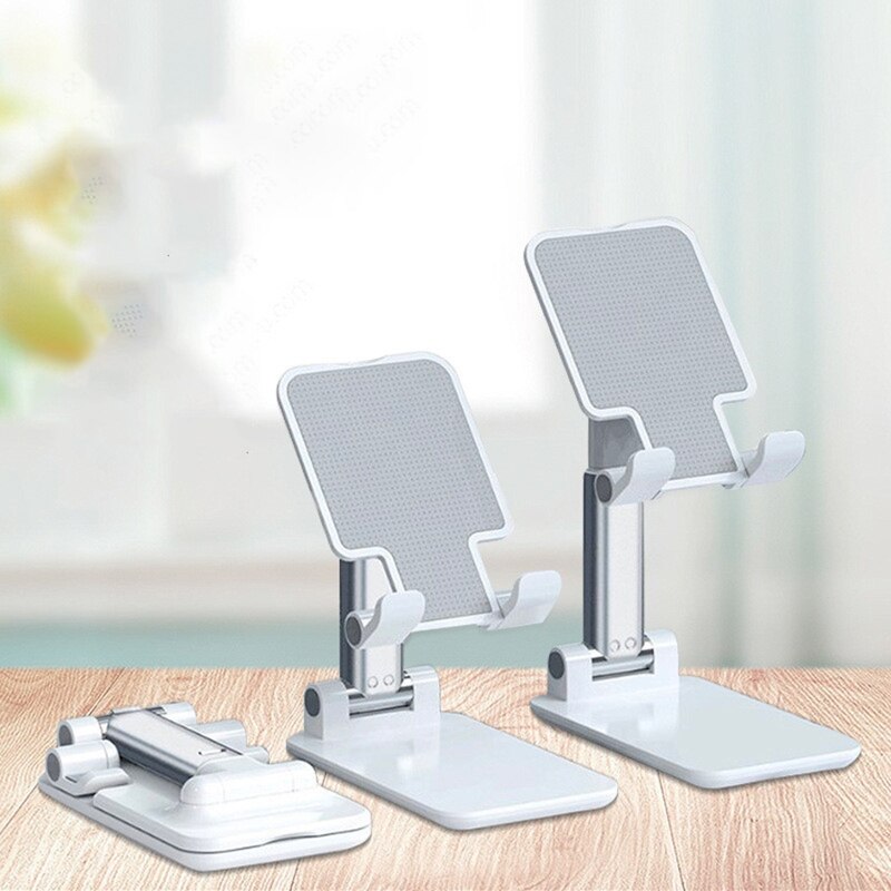 Foldable Desktop Mobile Phone Holder Bracket For Photo Live With Anti-slip Panel 101A