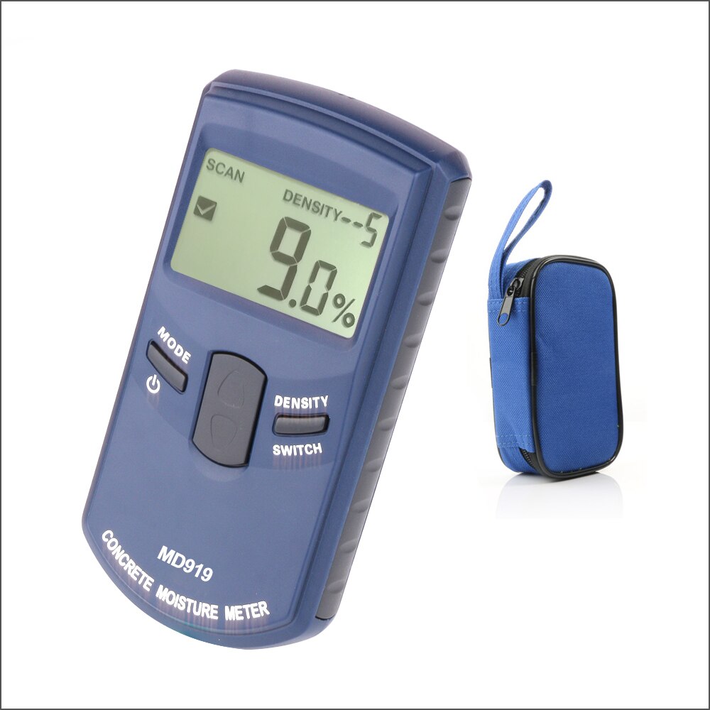 RZ Moisture Meters Digital Inductive Paper Moisture Tester With Backlight MD919 Woodworking Electrical Moisture Meter