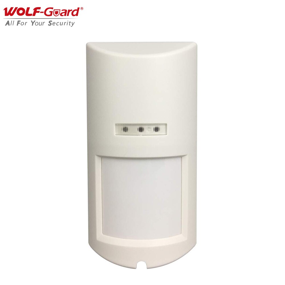 Wolf-Guard Wireless Outdoor PIR Motion Sensor IP65 Waterproof Pet Friendly Detector for GSM Home Security Alarm System 433MHz