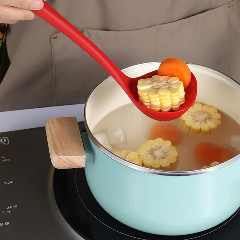 Silicone Kitchenware Cooking Utensils Set Non-stick Cookware Spatula Beaters Handle Kitchen Cooking Tool Set