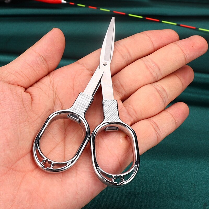 Zinc Alloy Folding Scissors Keychain Vintage Fishi... – Grandado