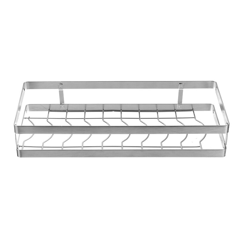 304 Stainless Steel Kitchen Shelf Rack Drying Drain Storage Holders Kitchen Plate Dish Cutlery Cup Drain Rack Kitchen Organizer: Knife Holder