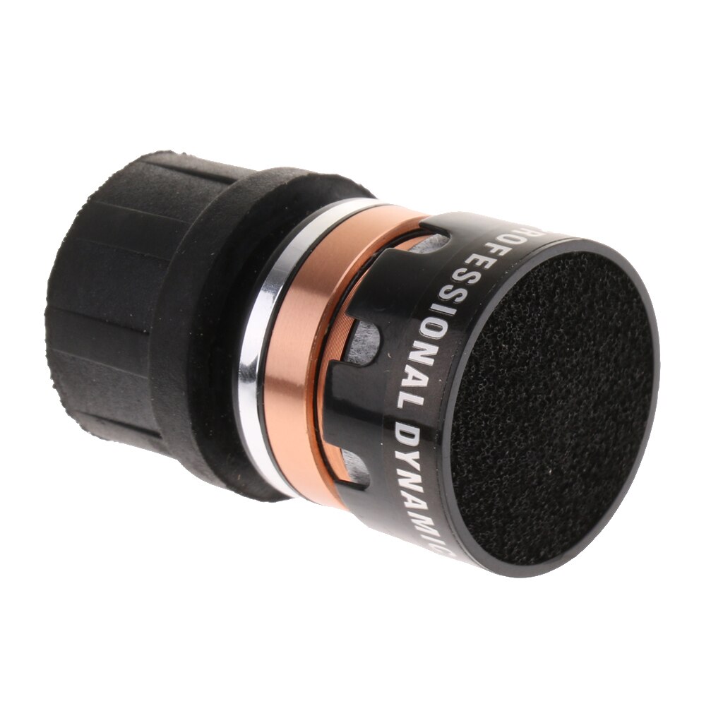 Plastic Dynamic MIC Cartridge Capsule DIY for Wired Wireless Microphone Replacement Parts