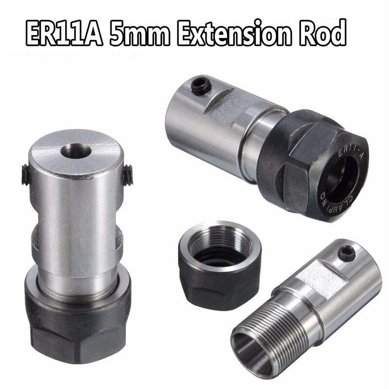 Spantang ER11A Verlengstuk Houder 5Mm Voor Cnc Frezen Slijpen Motor Shaft Draaibank Gereedschaphouder Machine Tool Onderdelen
