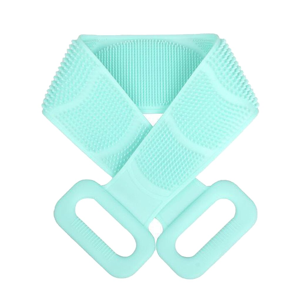 Frotador de espalda de 72cm, cepillo de cuerpo de ducha superlargo, depurador corporal de silicona