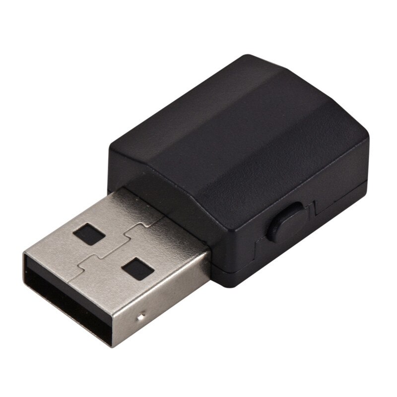 two in one Bluetooth receiver Bluetooth stick Bluetooth adapter one key switch5.0 Bluetooth transmitter receiver: Default Title