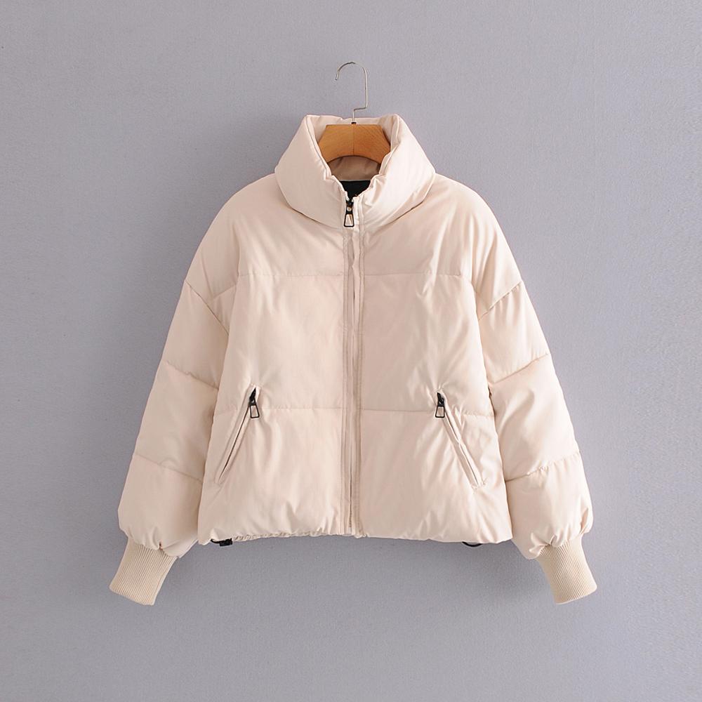 Kpytomoa dames oversized dikke warme parka jas vintage lange mouwen zakken trekkoord dames bovenkleding chique tops: Als afbeelding / Ik