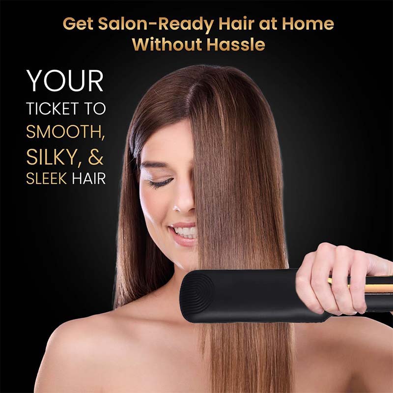 Flat Iorn Straightener And Curler 2 In 1 Ceramic High Heat Flat Irons Hair Straightener Salon Hair Styler Tools