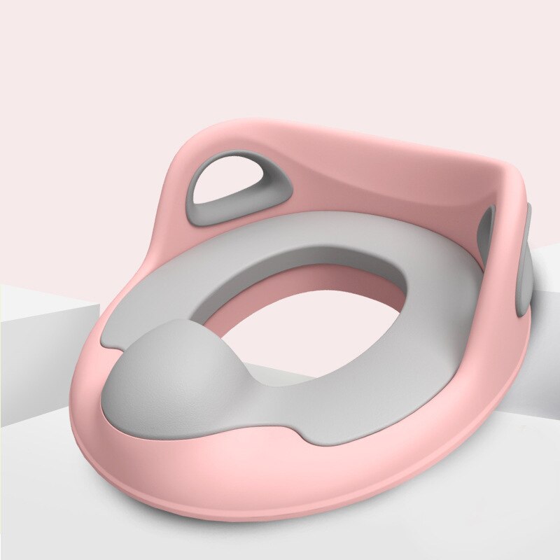 Kinderen Wc Kussen Toilet Seat Haak Goede Opslag Extra Baby Wc Wc Kinderzitje: PU cushion pink