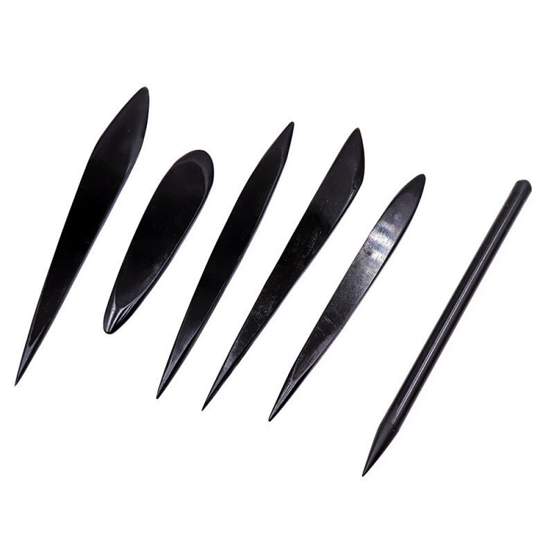 Arcilla suave pulida a mano para modelado de dibujos animados, escultura, superficie de tallado, accesorios de herramienta hechos a mano