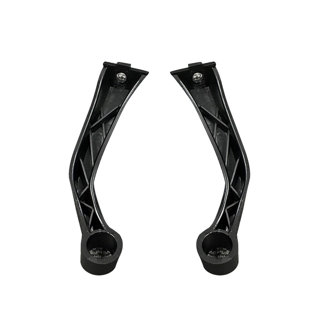 Caltric Replacement Handlebar Grips For Yamaha Raptor 700 / YFM700R (2006-2023) – Set Of 2, Black Rubber
