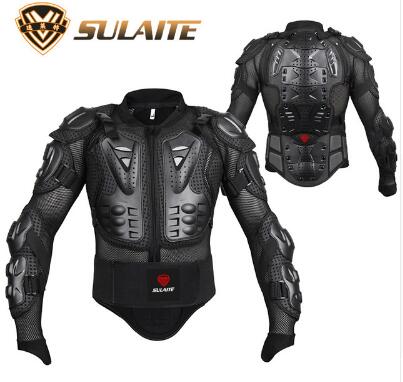 Motorcycle armor Men's motocross gear jacket Shatter-resistant Clothing Off-road Racing Protective Gear Safety body armor: black / M