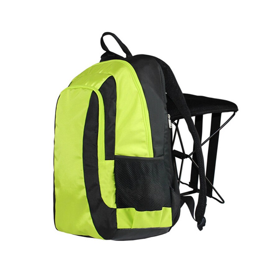 C1338 47L taburete plegable mochila de plegable Silla de pesca mochila ocio deportes Montañismo al aire libre mochila de senderismo