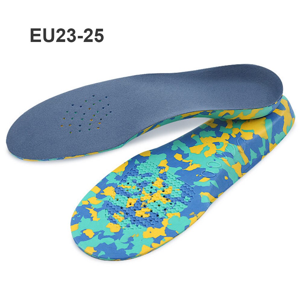 Barn ortopediske innleggssåler for barn flat fotbue støtte ortotiske pads korreksjon helse føtter pleie innleggssåler ortopediske