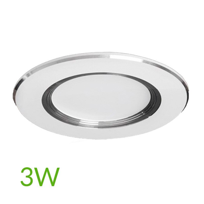 Downlight led empotrable techo 3w Ø98mm