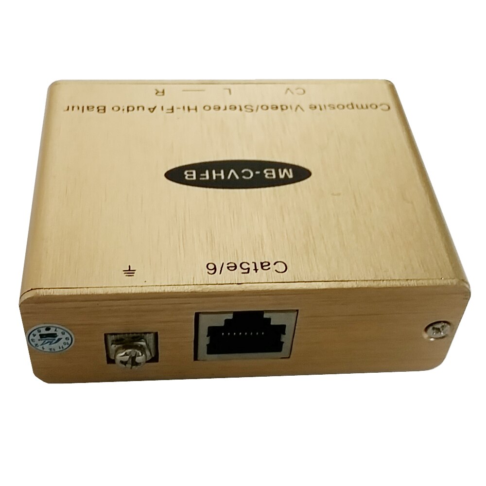 Analog AV Extender Over Cat5e/6 RCA Audio and video to RJ45 RCA AV converter