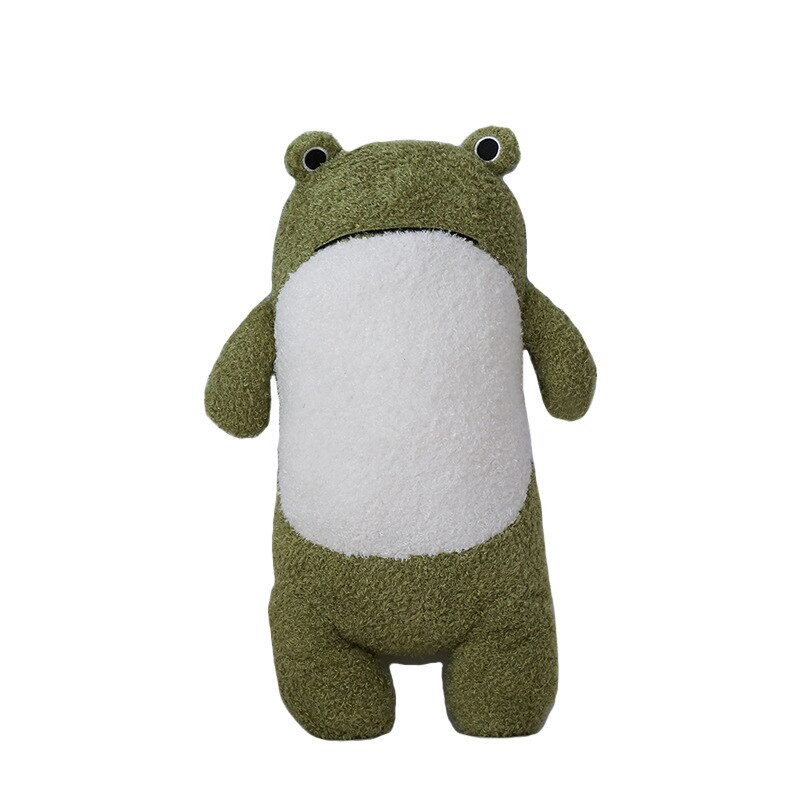 Original dessin animé animaux maison oreiller doux mignon cochon oreiller coussin 42*28cm: Frog