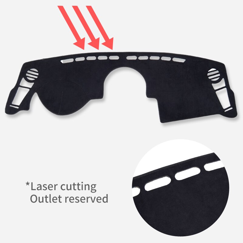 Smabee Dash Mat for KIA Soul ~ AM Plus MK1 Accessories Anti-Slip Dashmat Pad Dashboard Cover Carpet Sun Shade Mat