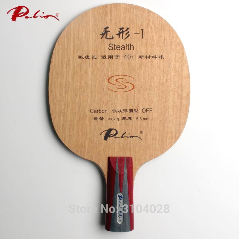 Palio official stealth -1 stealth 01 bordtennisblad snabb attack med loop bra kontroll racketsporter
