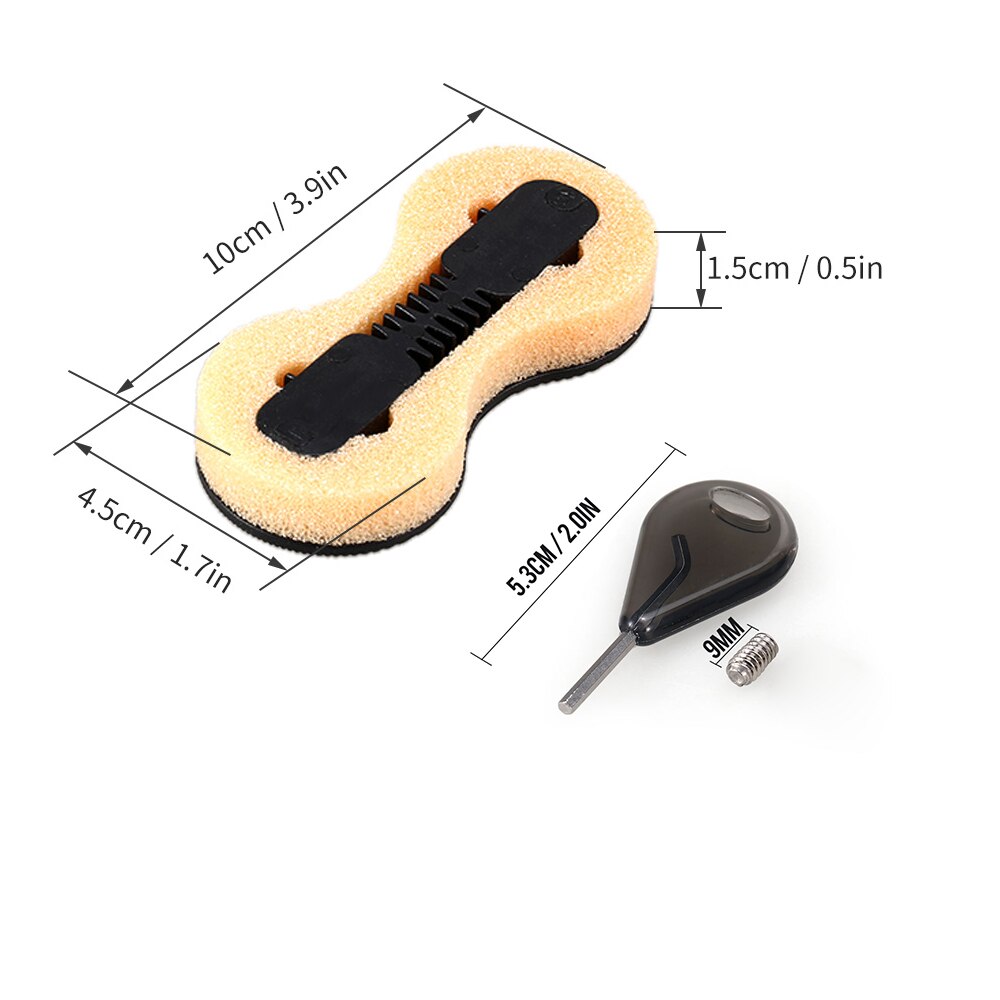 5pcs/lot Plastic Fusion Fin Box for FCS Surfboard Fins Surfing Plugs Tri +Quad Fin Set(1x0deg + 2x5deg + 2x9deg