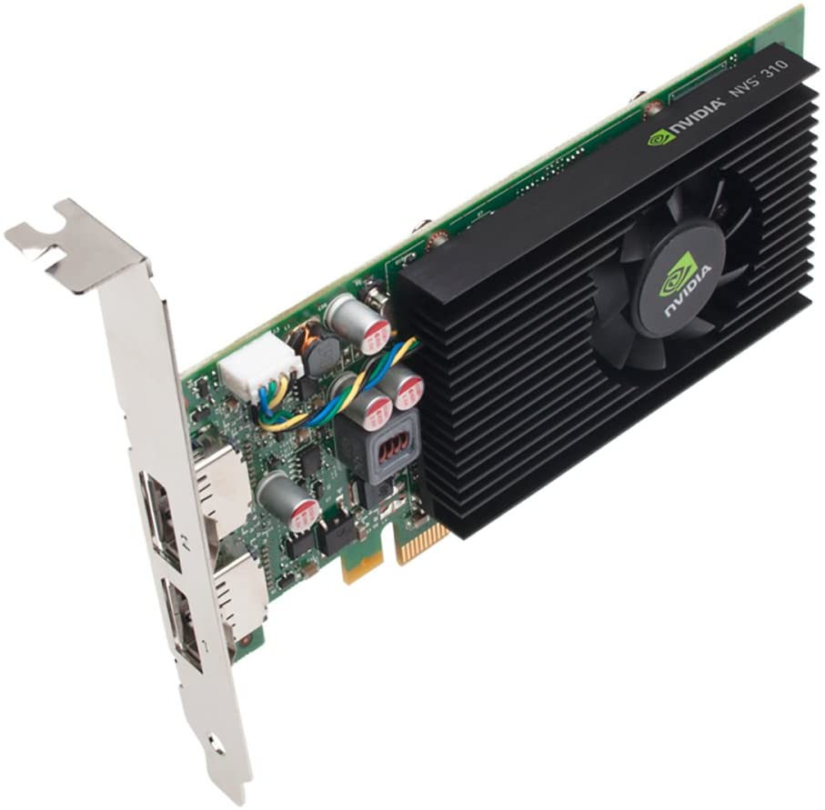 Tarjeta gráfica NVIDIA Quadro NVS 310 512 MB – 2 x Display Port SEGUNDA MANO 