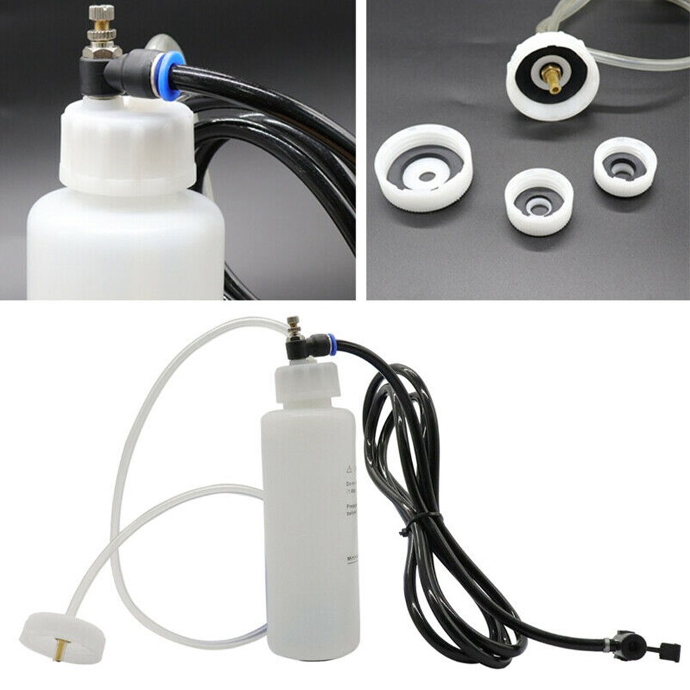 Auto Clutch Oil Change Drained Trucks Refill Hydraulic Universal Fluid Bleeder Kit Leakproof Car Brake System Labor Saving