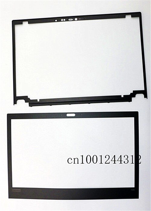 Original Laptop Screen Front Shell LCD B Bezel Cover for ThinkPad T480 Display Frame Part 01YR491 01YR487 /No IR hole: Bezel and Sticker