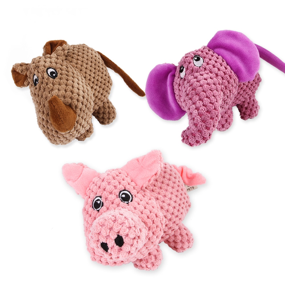 Kæledyr bomuldsreb bid tygge plys flamingo legetøj til små mellemstore hunde blød fleece sjov interaktiv katte hvalp hundelegetøj