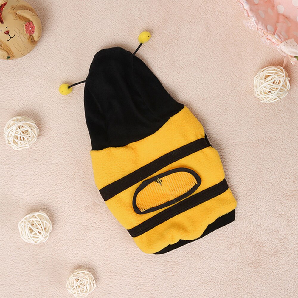Bourdon abeille chien vêtements Costume habiller manteau vêtements mignon belle Cosplay dessin animé pyjamas sweat à capuche chiot hiver automne animal de compagnie