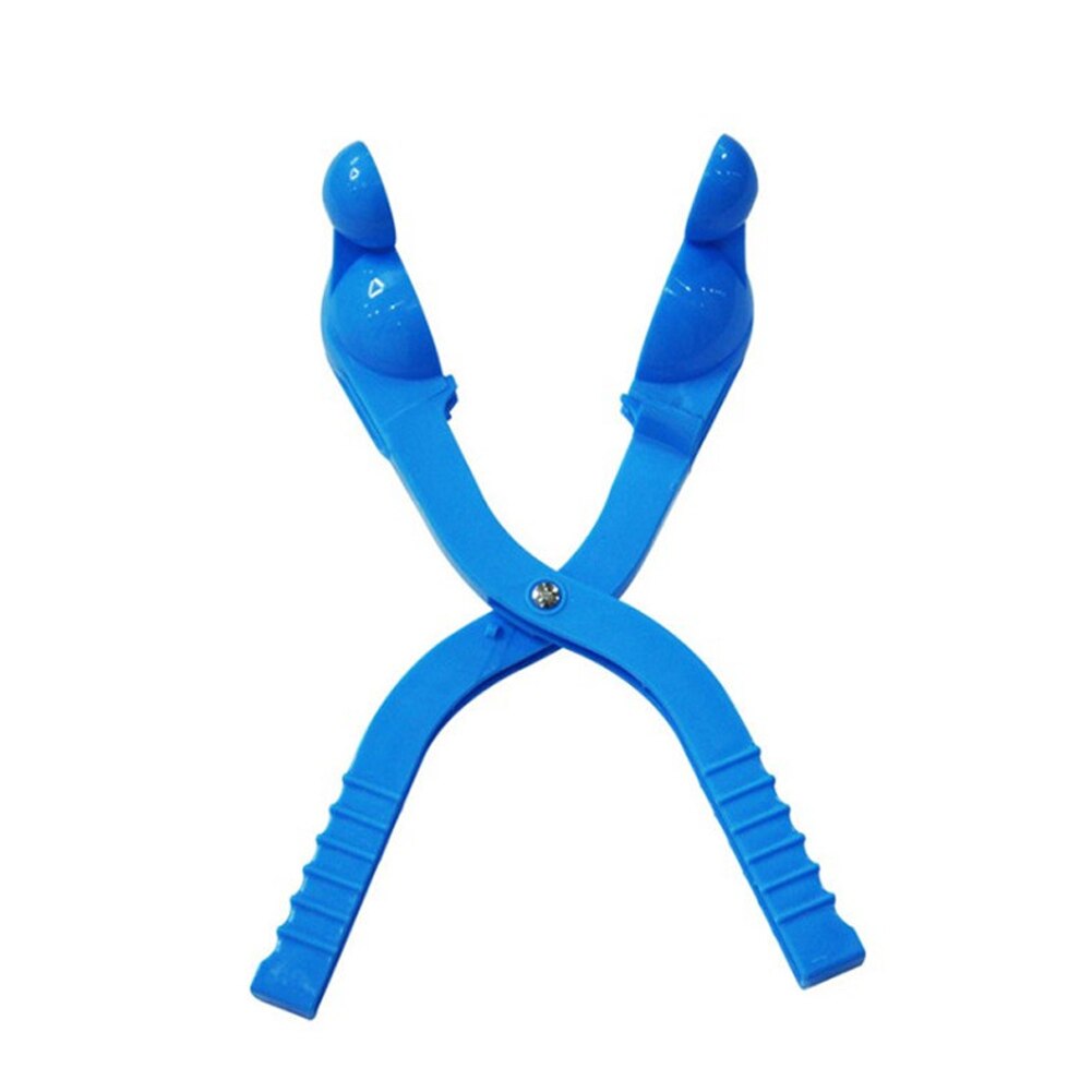 2PCS Cartoon Lustige Kinder Kampf Werkzeug Outdoor Maker Winter Sand Form Gelegentliche Farbe Schneeball Clip Spielzeug PP Kompakte