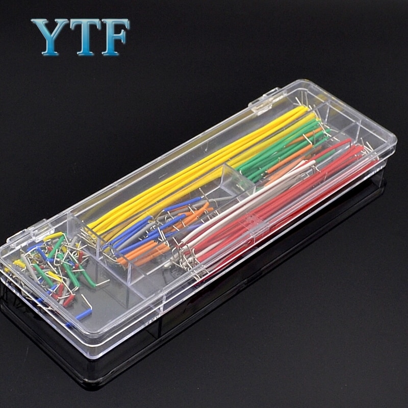 140Pcs U Shape Solderless Breadboard Jumper Cable Wire Kit For Shield For raspberry pi