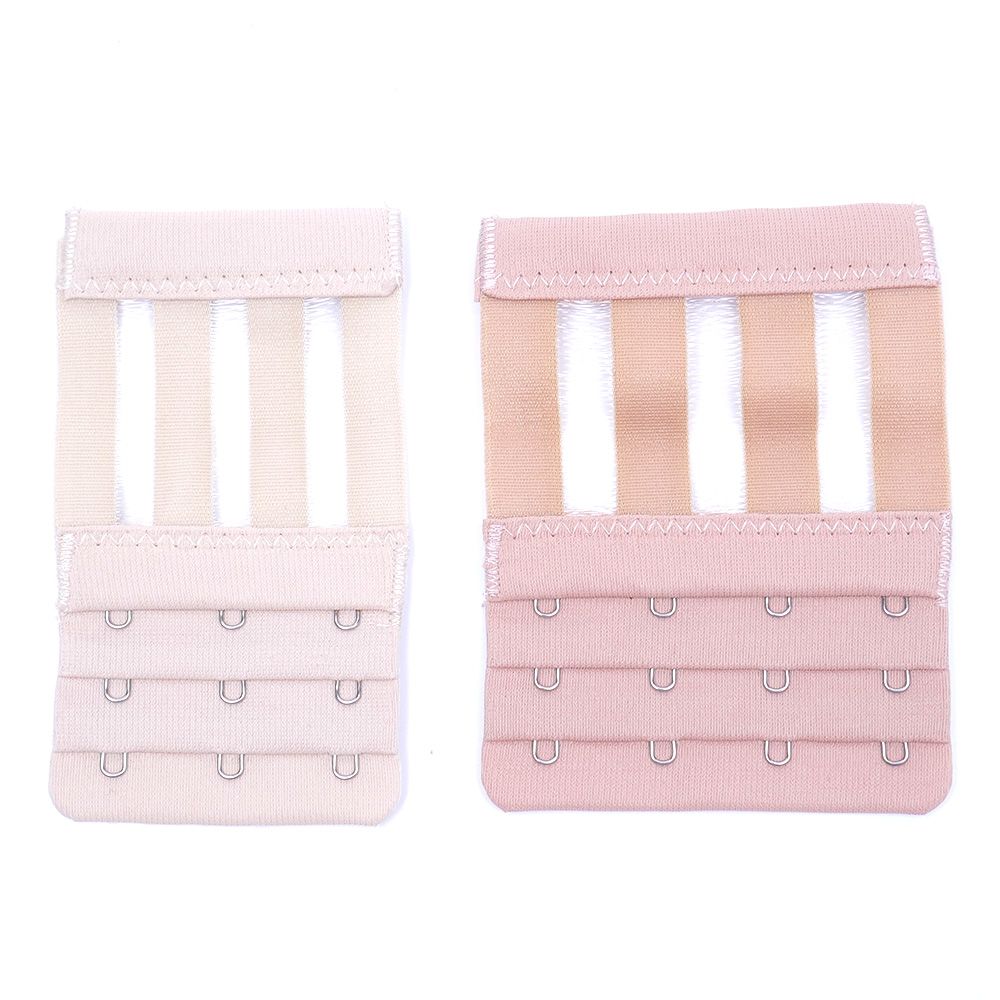 3 Rows 3/4 Hooks Women Adjustable Bra Extender Strap Extension Buckle Bra Strap Adapter Converter Intimates Accessories