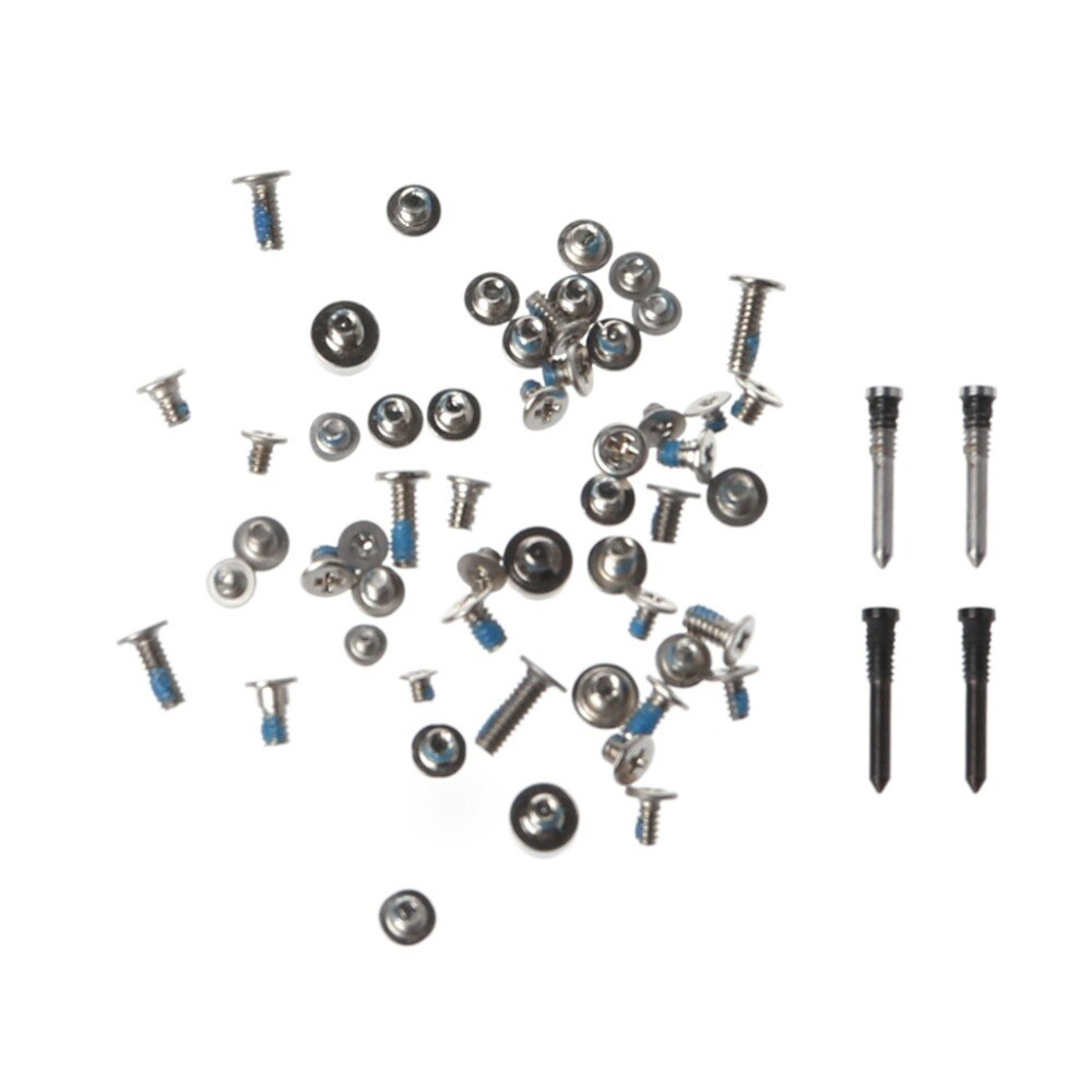 Parafusos completos conjunto kit reparação parafuso peças internas substituição para apple iphone x