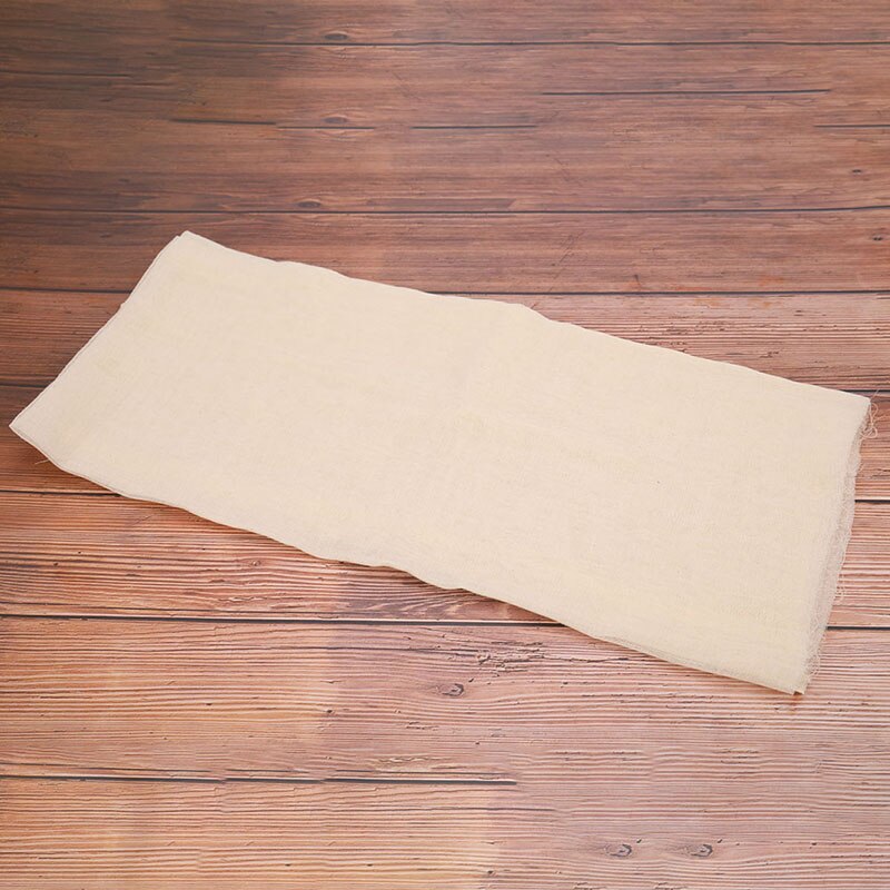 1.5 Yards Reusable Cheesecloth White Cotton Gauze Muslin Cheesecloth Fabric Butter Cheese Wrap Cloth Cheese Grater
