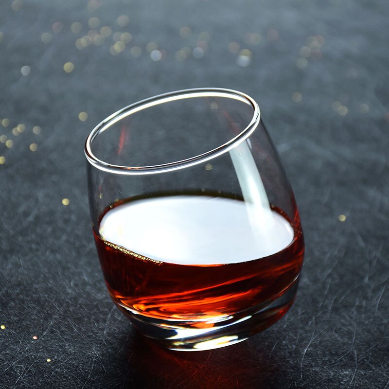 Creatieve Tumbler Glas Whisky Wijn Glazen Beker Rocking Cocktail Wijn Glas Voor Bar Drinken Tool