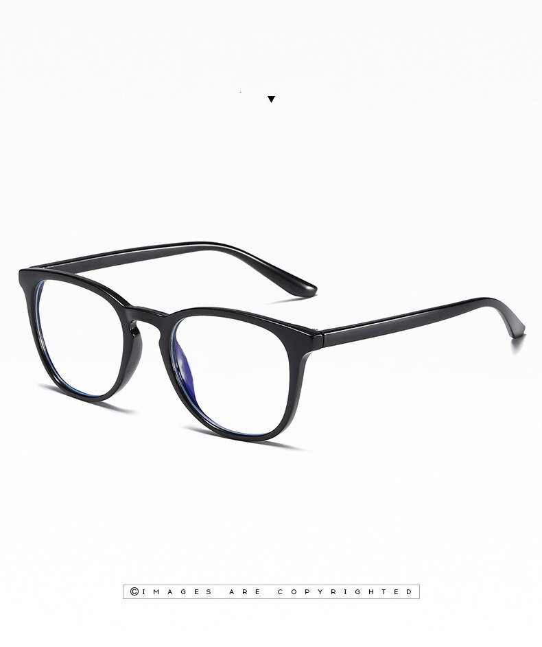 VCKA TR90 Anti Blue Light Blocking Computer Glasses Men Radiation Protection Eyeglasses Clear Ray Square Gaming Eye Glasses: 1