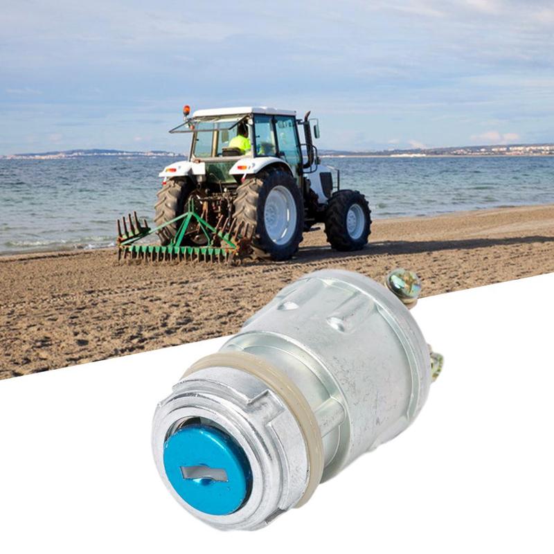 1 Pcs Durable Useful Universal Replacement ON/OFF 2 Tool Keys Spare Auto Lock Cylinder Switch For Car with Ignition I0Z9