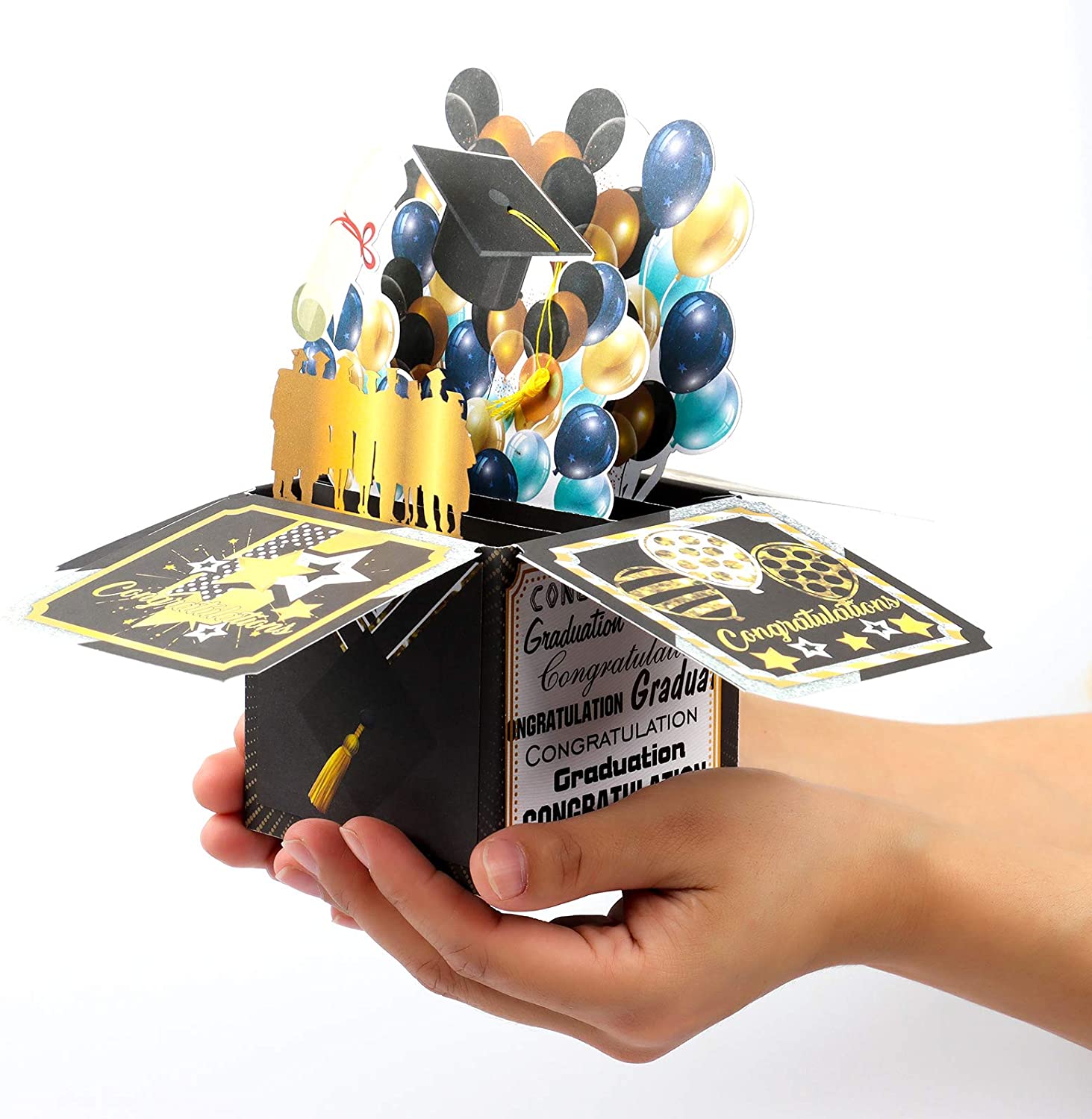 3D Graduation Season Pop Up Card，Graduation cards