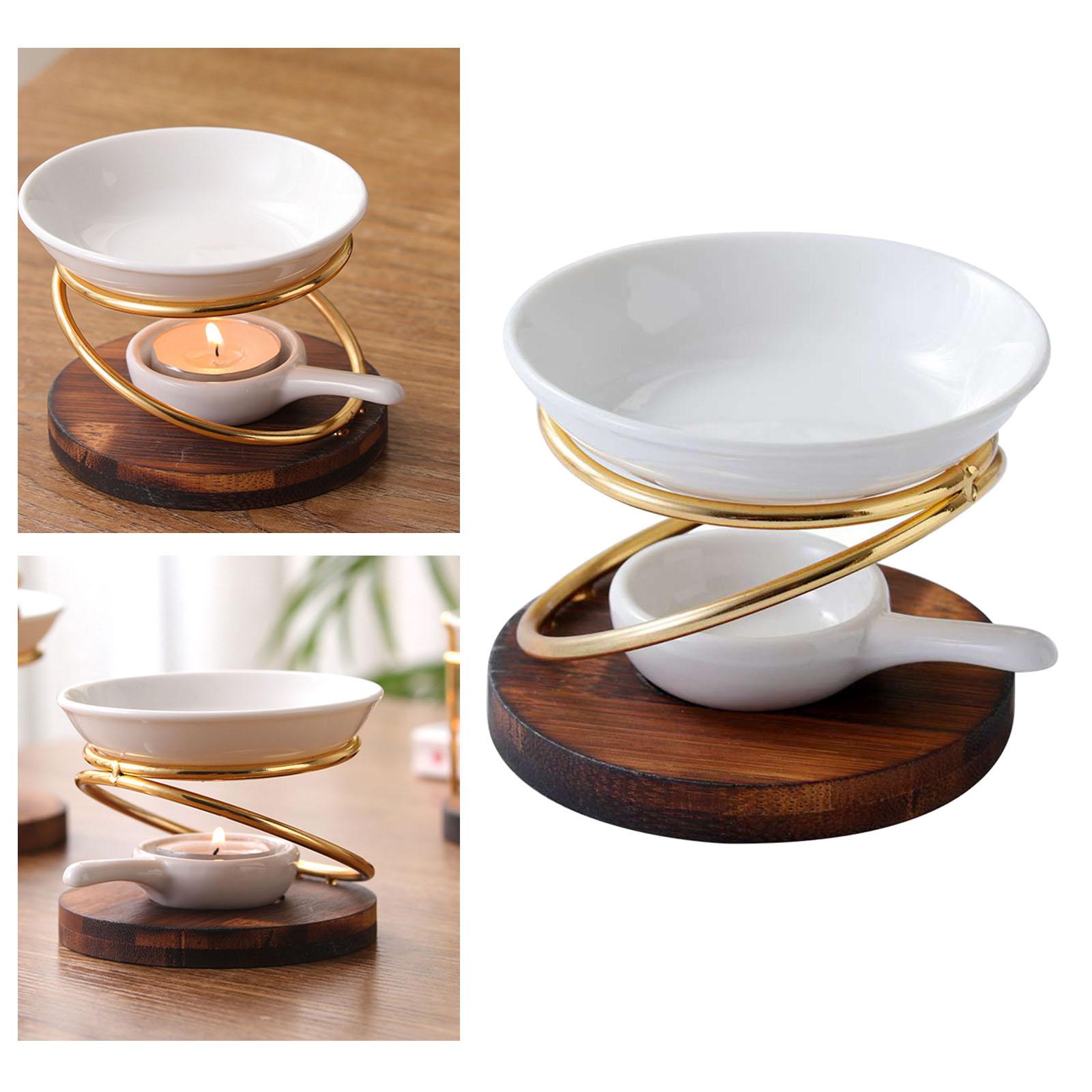 Aroma Olie Brander Warmer Olie Wierook Was Smeltbrander Met Kaarslepel Kantoor Woonkamer Spa Yoga Home Decor Huwelijksgeschenken