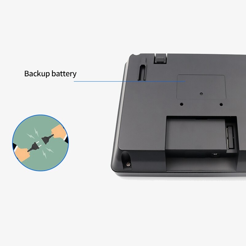 -Biometric Fingerprint Attendance Machine TFT LCD Display USB Fingerprint Attendance System Time Clock Employee Checking-In R