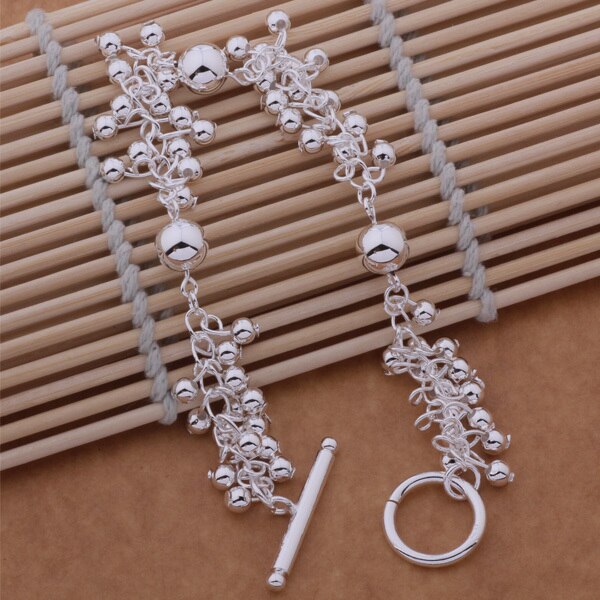 Hurtownia wysokiej jakości modna biżuteria posrebrzana bransoletki WB-039