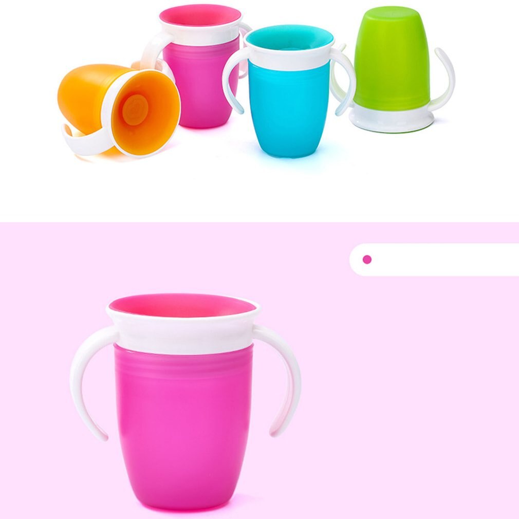 360 Degree Baby Leak-Proof And Anti-Smashing Cup Leak-Proof Baby Infant Child Drinking Cup Learning Cup