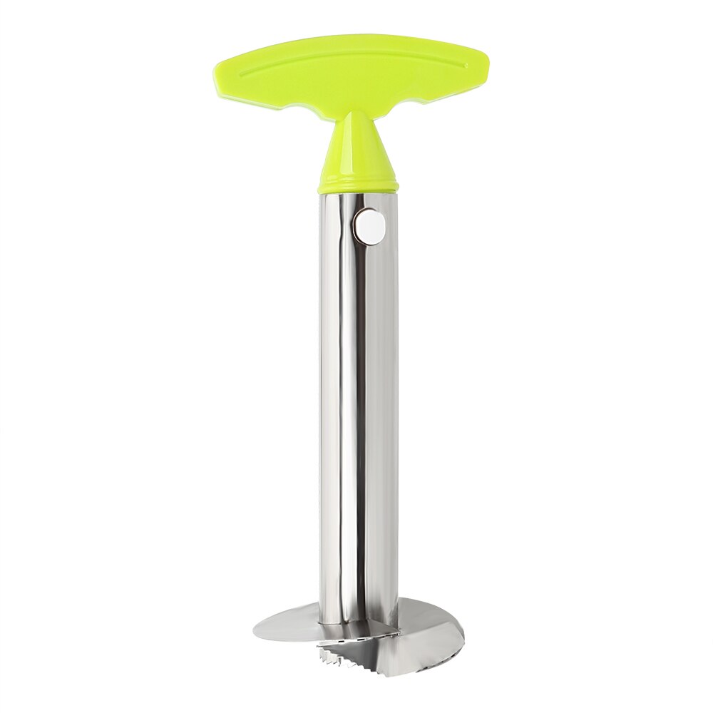 Ouyxr fruit groente mes roestvrij staal gadget keukenaccessoires ananasschiller spiraalsnijder snijder kern schil snijder