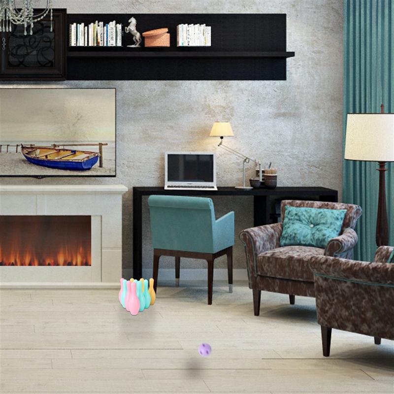 1 Set of Kids Outdoor Bowling Ball Game Supply Kids Bowling Set for Children