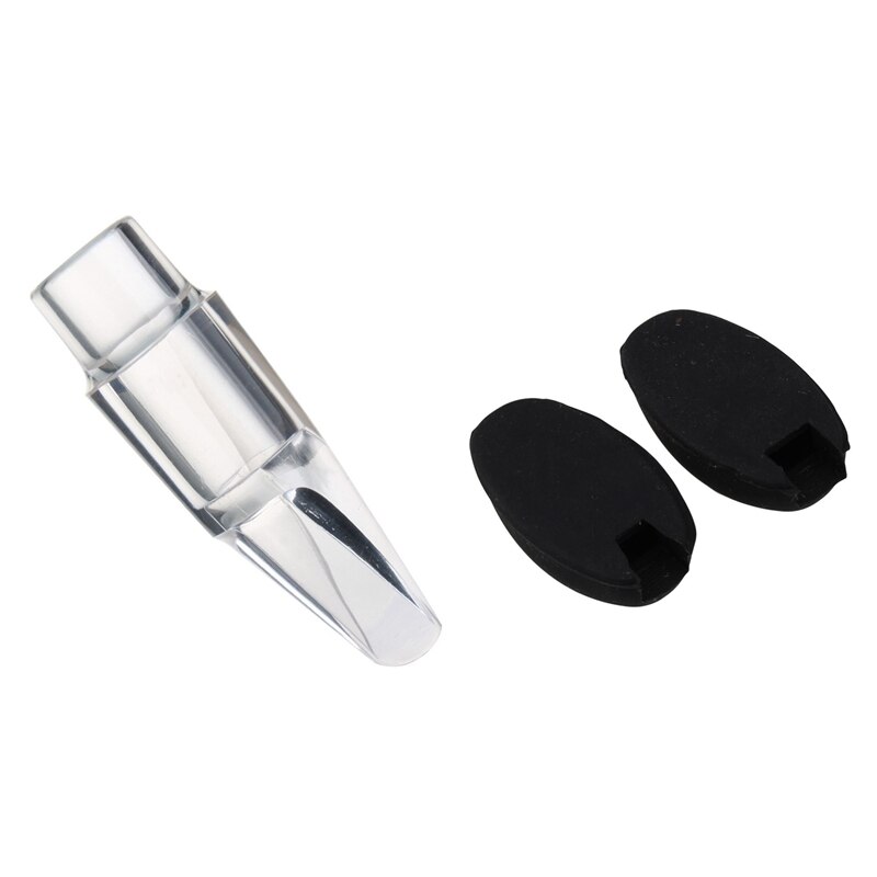 Professionele Acryl Altsaxofoon Mondstuk Voor Sax Spelen De Jazz Muziek &amp; Saxofoon Palm Sleutel Risers Voor Sax Toetsen