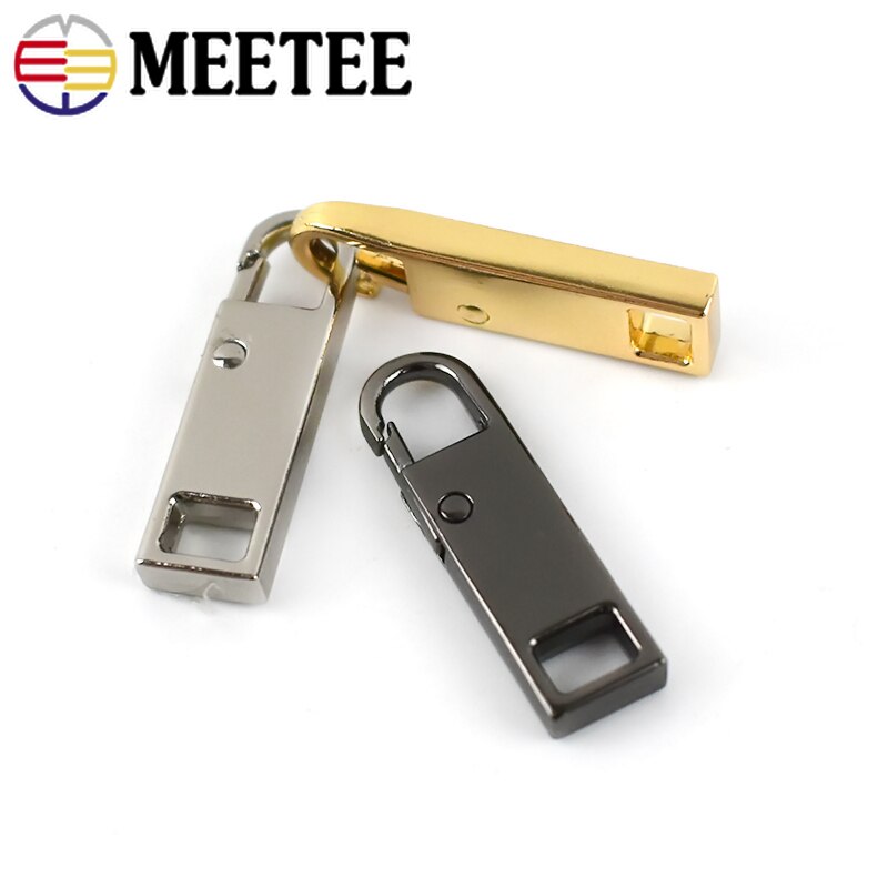 5pz 8.6X30mm 3 #5 #8 #10 # Chiusure Lampo Estrattore cerniera lampo in Metallo Testa Gancio a Molla kit di Riparazione dispositivo di Scorrimento FAI DA TE Cucire Istante Riparazioni Cerniere per il Sacchetto della chiusura lampo